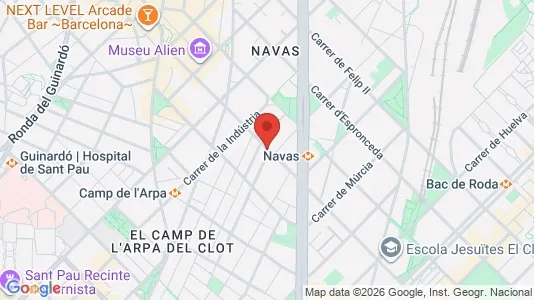 Apartments for rent in Barcelona Sant Martí - Photo from Google Street View