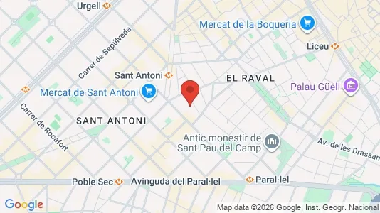 Apartments for rent in Barcelona Ciutat Vella - Photo from Google Street View
