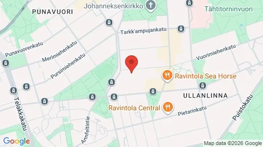 Rooms for rent i Helsinki Eteläinen - kort over placeringen