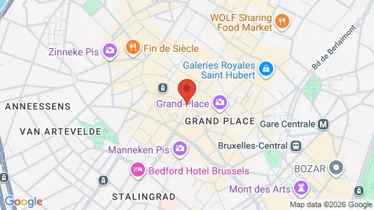 Apartments for rent in Stad Brussel - Photo from Google Street View