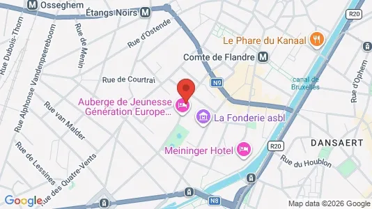 Apartments for rent in Brussels Sint-Jans-Molenbeek - Photo from Google Street View