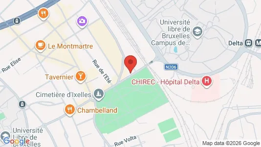 Apartments for rent i Brussels Elsene - kort over placeringen