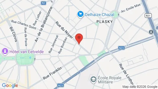 Apartments for rent i Brussels Schaarbeek - kort over placeringen
