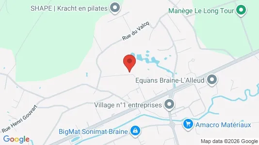 Apartments for rent i Kasteelbrakel - kort over placeringen