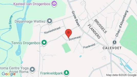 Apartments for rent i Drogenbos - kort over placeringen