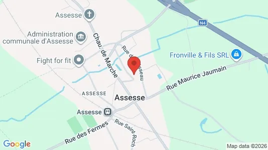 Apartments for rent i Assesse - kort over placeringen