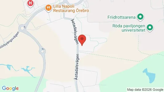 Apartments for rent i Örebro - kort over placeringen
