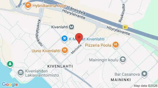 Apartments for rent i Espoo - kort over placeringen