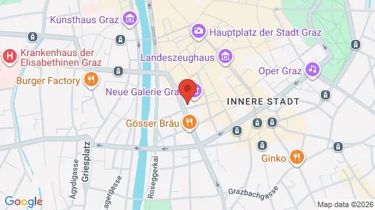 Apartments for rent i Eggersdorf bei Graz - kort over placeringen