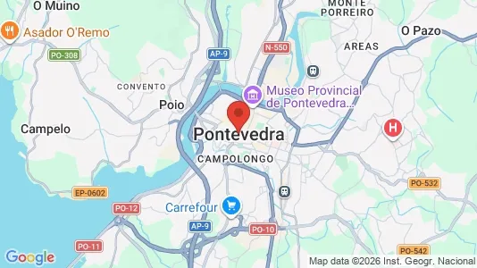 Apartments for rent in Pontevedra - Photo from Google Street View