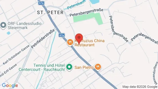 Apartments for rent i Graz - kort over placeringen