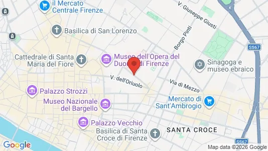 Rooms for rent in Florence - Photo from Google Street View