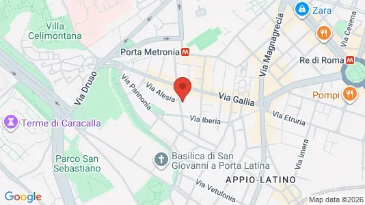 Apartments for rent i Roma Municipio VII – Appio-Latino/Tuscolano/Cinecittà - kort over placeringen