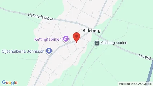Apartments for rent i Osby - kort over placeringen