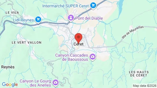 Apartments for rent in Céret - Photo from Google Street View