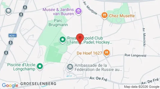 Apartments for rent i Brussels Ukkel - kort over placeringen