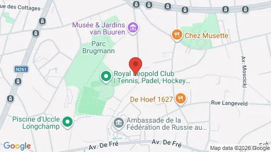 Apartments for rent i Brussels Ukkel - kort over placeringen