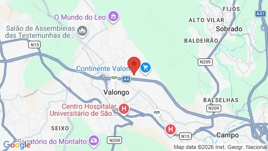 Apartments for rent in Valongo - Photo from Google Street View