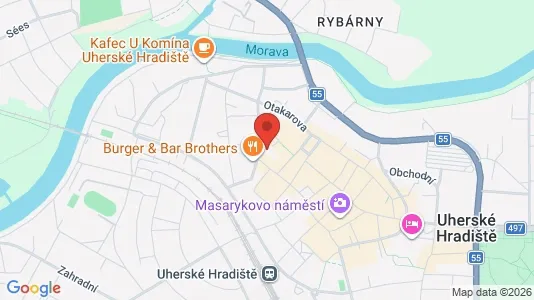 Apartments for rent in Uherské Hradiště - Photo from Google Street View
