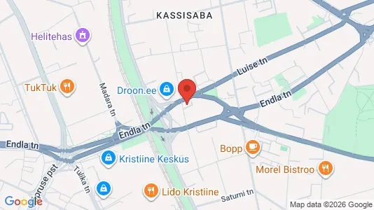 Apartments for rent i Tallinn Kesklinna - kort over placeringen