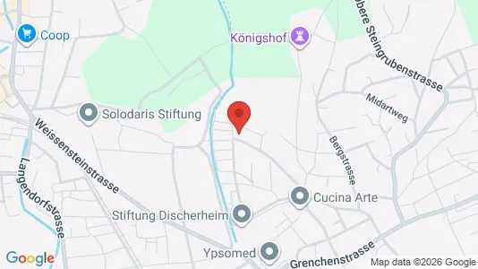 Apartments for rent i Solothurn - kort over placeringen