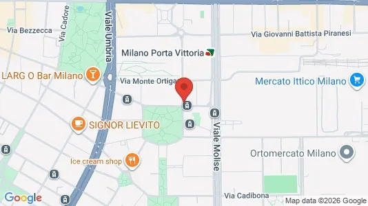 Apartments for rent i Milano Zona 4 - Vittoria, Forlanini - kort over placeringen