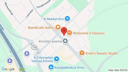 Apartments for rent i Vantaa - kort over placeringen