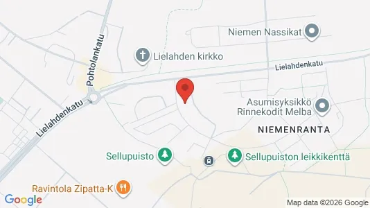 Apartments for rent i Tampere Luoteinen - kort over placeringen