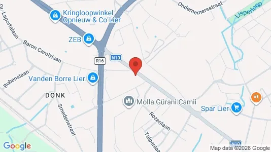 Apartments for rent i Lier - kort over placeringen