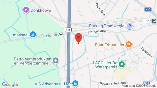 Apartments for rent i Lier - kort over placeringen