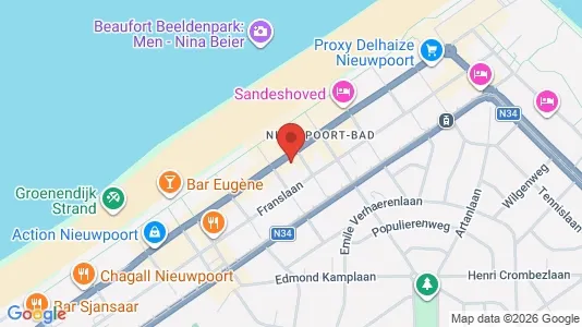 Apartments for rent i Nieuwpoort - kort over placeringen