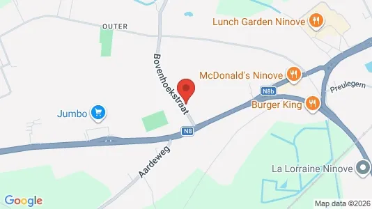 Apartments for rent i Ninove - kort over placeringen