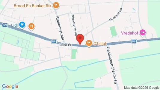 Apartments for rent i Damme - kort over placeringen
