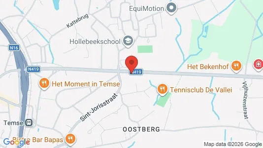 Apartments for rent i Temse - kort over placeringen