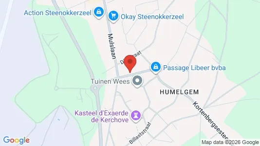 Apartments for rent i Steenokkerzeel - kort over placeringen