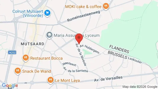 Apartments for rent i Stad Brussel - kort over placeringen