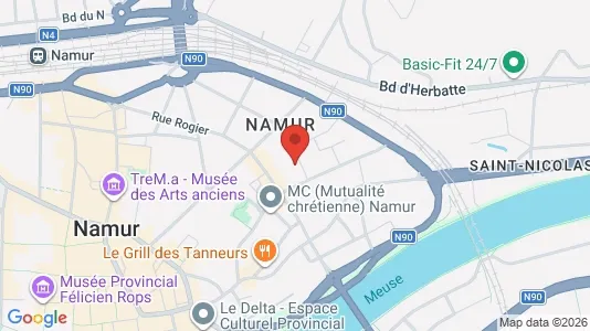 Apartments for rent in Namen - Photo from Google Street View