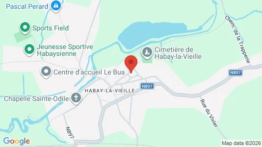 Apartments for rent i Habay - kort over placeringen
