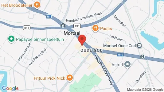 Apartments for rent i Mortsel - kort over placeringen