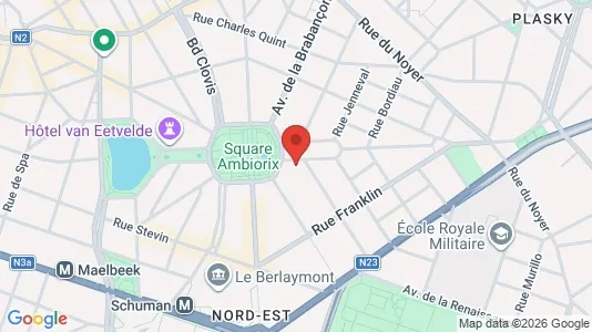 Apartments for rent i Stad Brussel - kort over placeringen