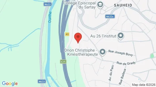 Apartments for rent i Chaudfontaine - kort over placeringen