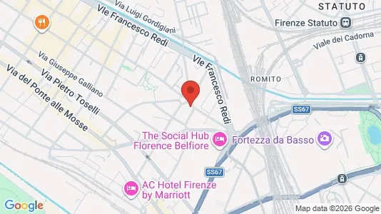 Rooms for rent in Florence - Photo from Google Street View