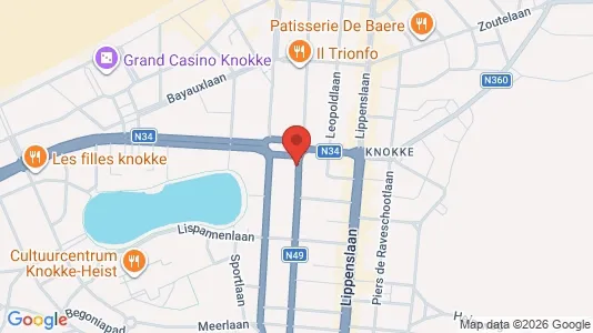Apartments for rent in Knokke-Heist - Photo from Google Street View