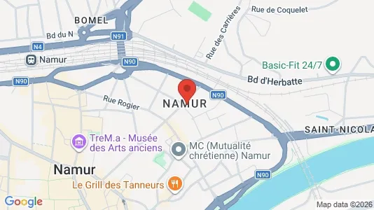 Apartments for rent in Namen - Photo from Google Street View
