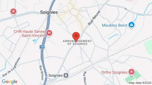 Apartments for rent i Zinnik - kort over placeringen