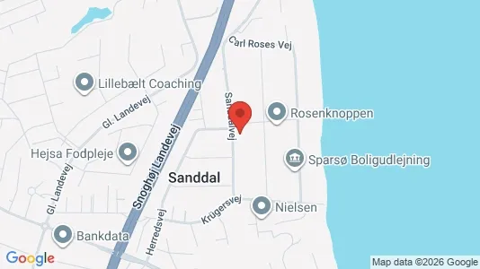 Apartments for rent i Fredericia - kort over placeringen