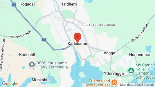 Houses for rent in Karlshamn - Photo from Google Street View