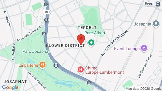 Apartments for rent i Brussels Schaarbeek - kort over placeringen