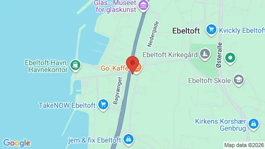 Apartments for rent i Ebeltoft - kort over placeringen