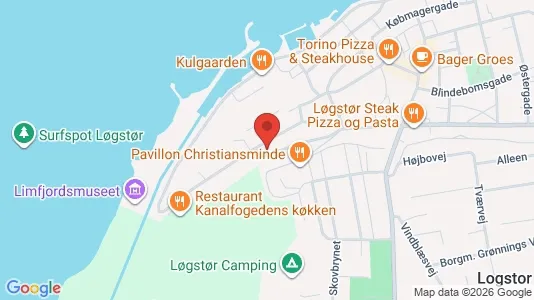 Apartments for rent i Løgstør - kort over placeringen